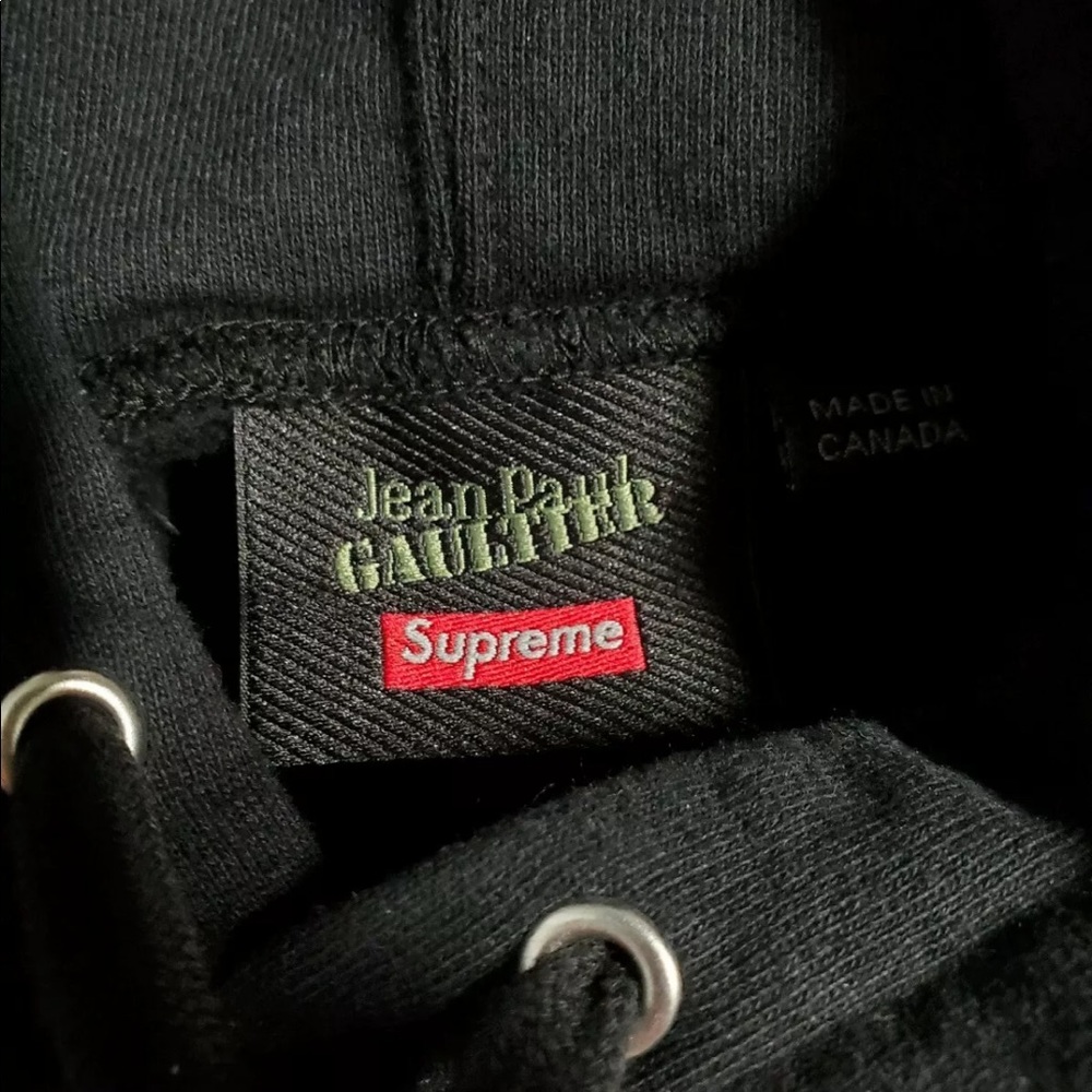 JEAN PAUL GAULTIER X SUPREME HOODIE SWEATER SIZE L